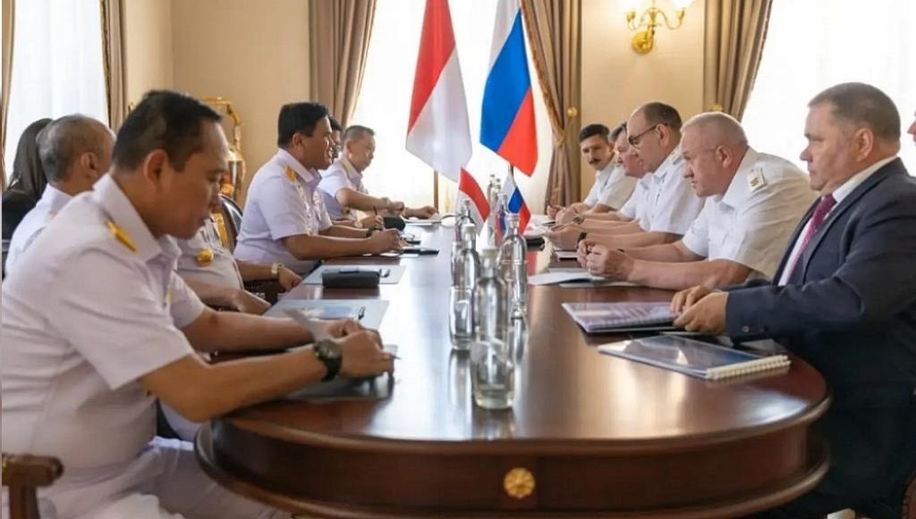 KSAL Laksamana Ali Bertemu Pimpinan AL Rusia di St Petersburg, Bahas Apa?
