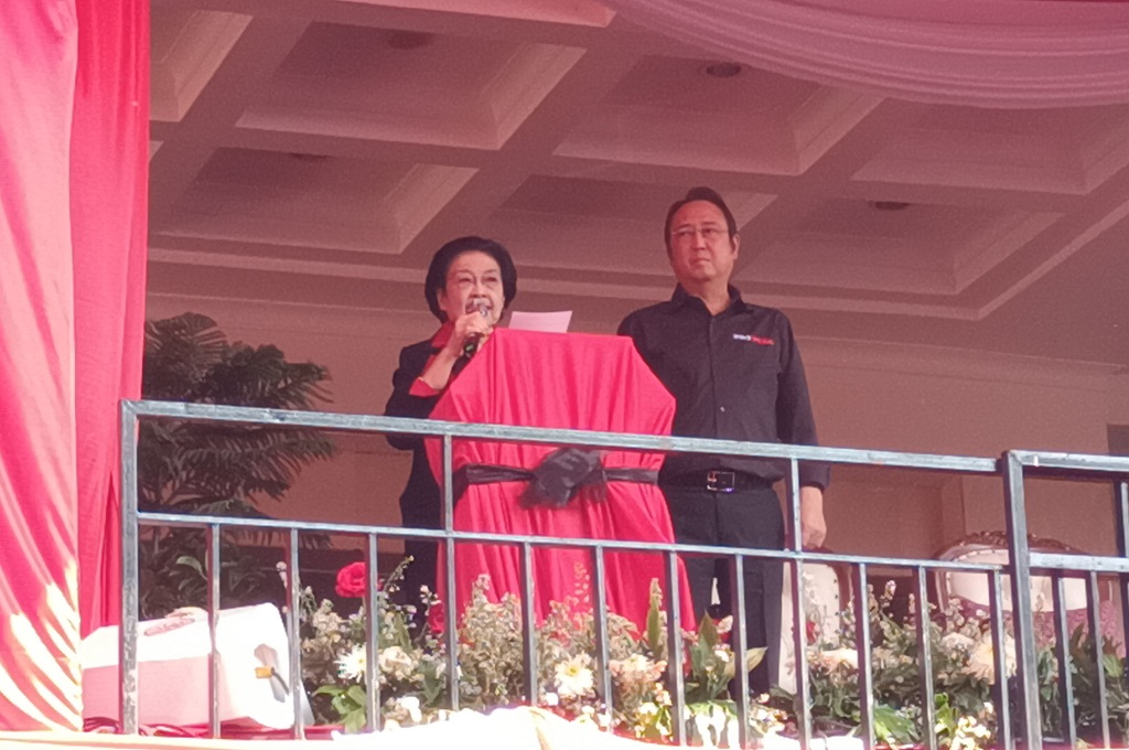 Megawati Resmikan Monumen Kudatuli di Kantor DPP PDIP: Saya Tak Pernah Lupa!