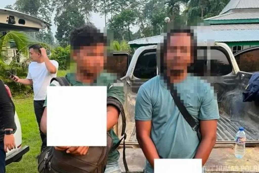 Tambang Emas Ilegal di Solok Selatan Digerebek, 2 Operator Alat Berat Ditangkap