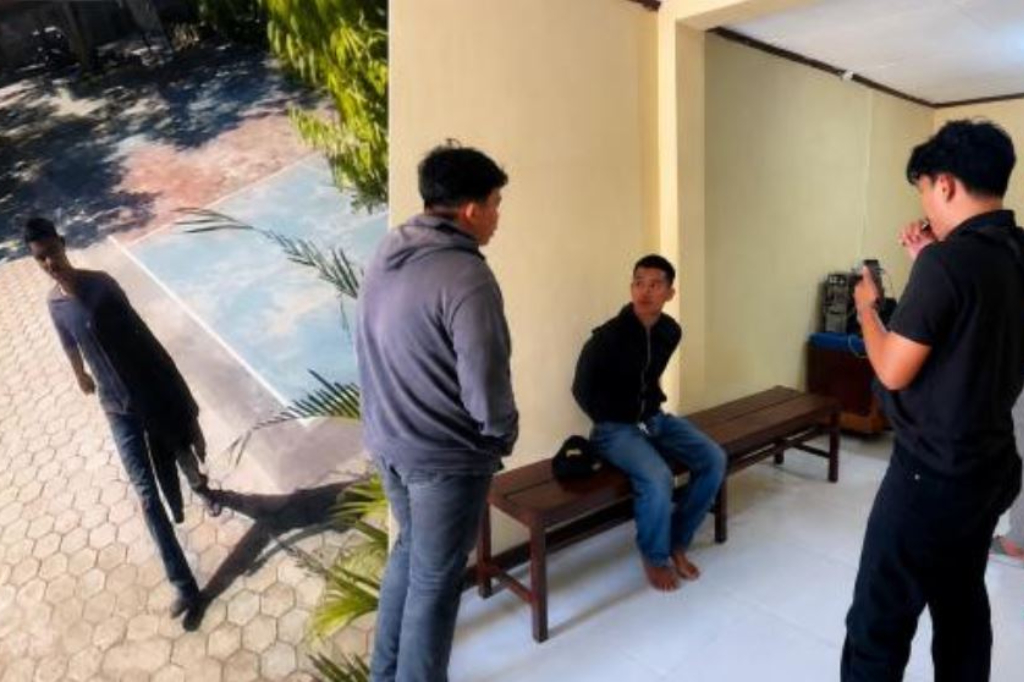Pura-Pura Buang Sampah, Tersangka Curanmor Kabur dari Polres Polman 