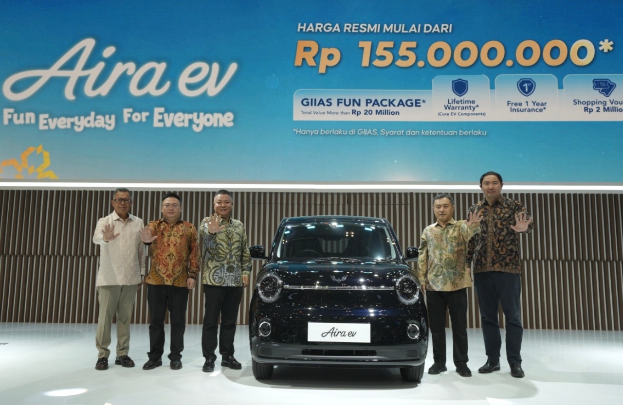 Mengejutkan, Wuling Luncurkan Aira EV Seharga Rp155 Juta di GIIAS 2026