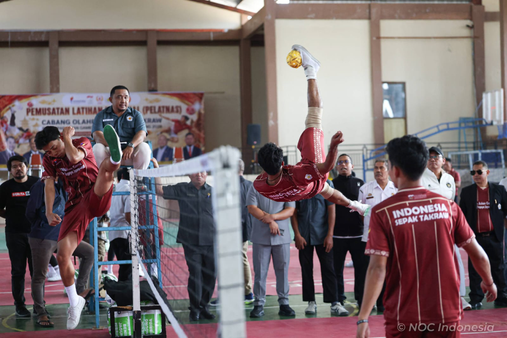 Sepak Takraw Indonesia Incar Medali Asian Games 2026, Pelatnas Parepare Jadi Tumpuan