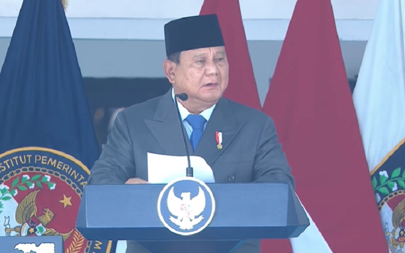 Pesan Prabowo saat Lantik 1.204 Pamong Praja Muda IPDN: Jadilah Pelita Harapan bagi Masyarakat