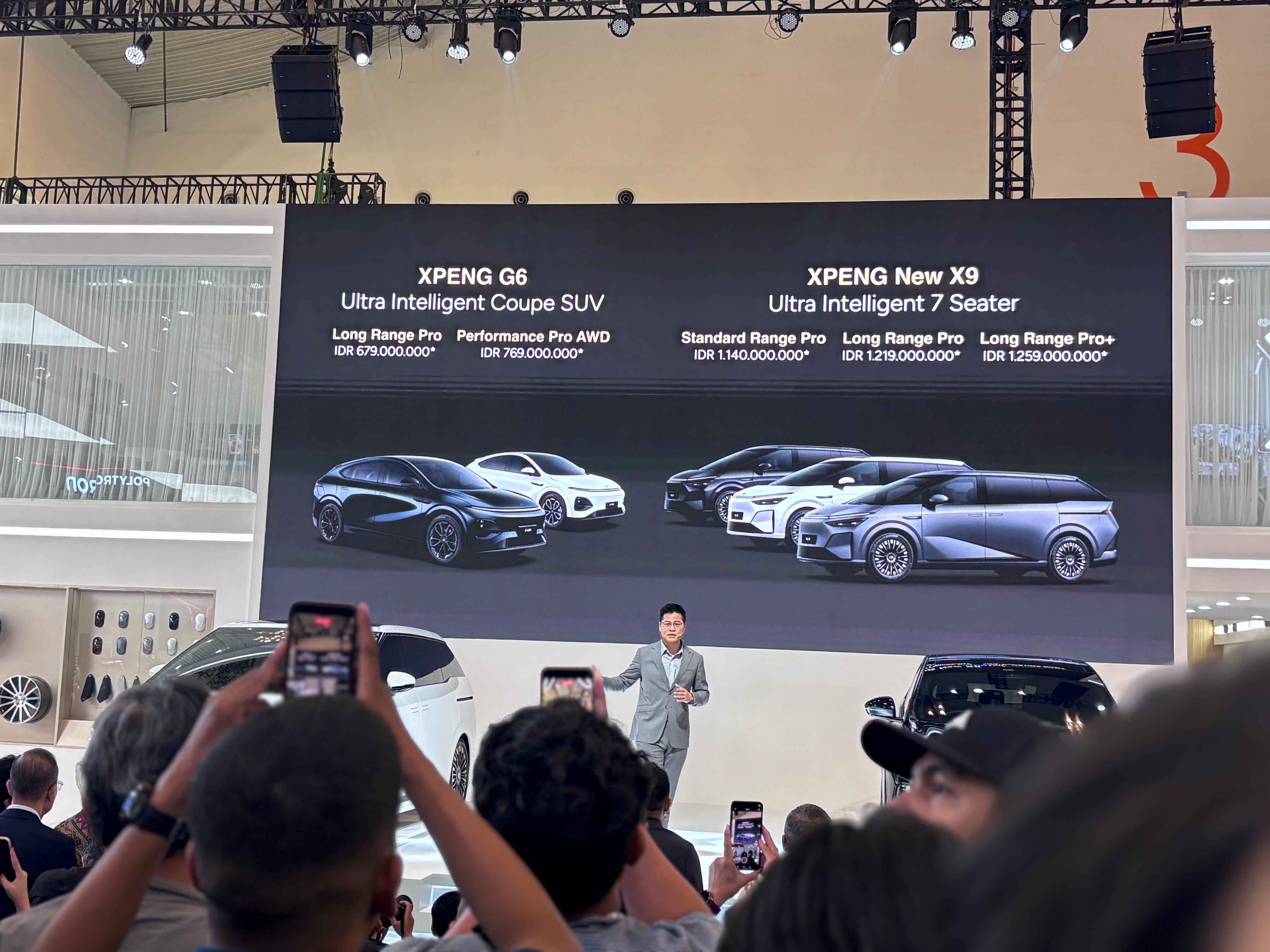 Xpeng Indonesia Kenalkan G6 Pro AWD hingga New X9 di GIIAS 2026, Ini Daftar Harganya