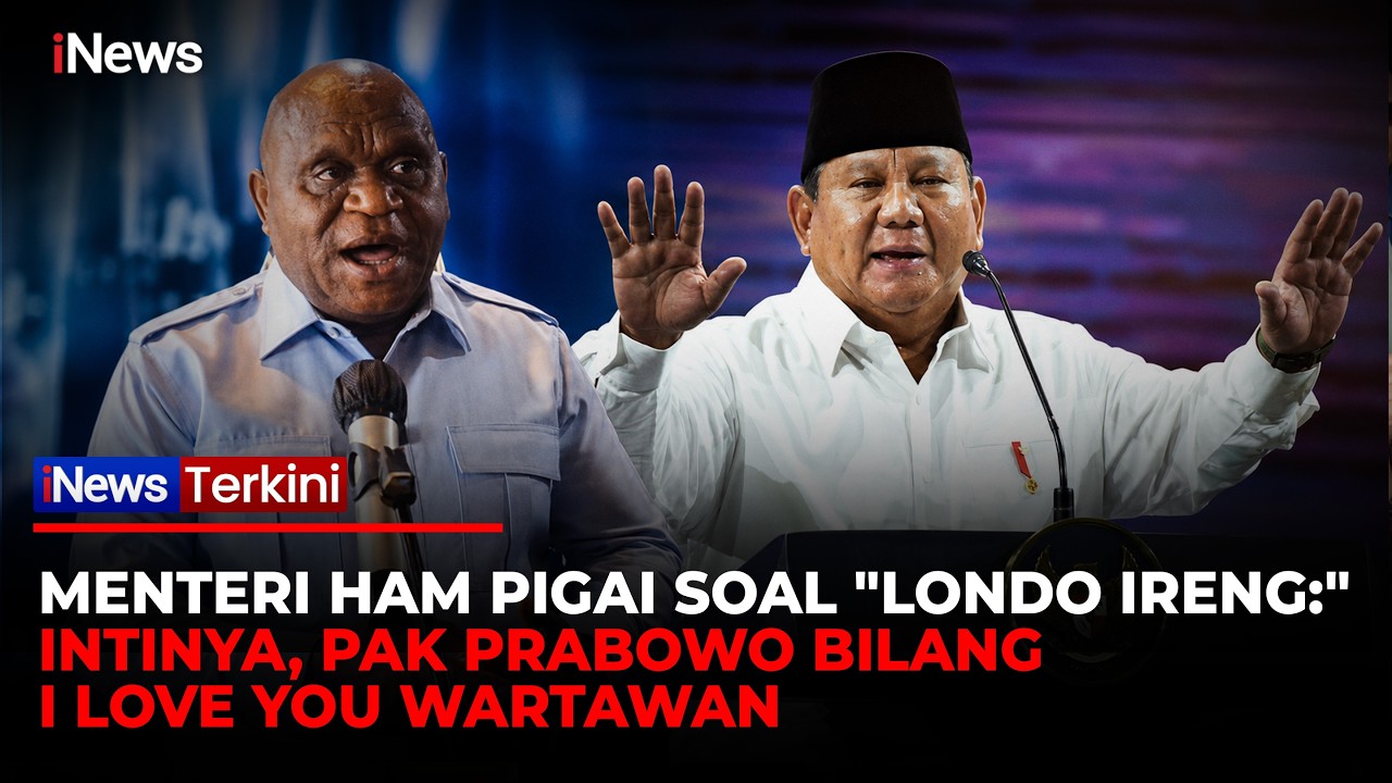 Ramai Istilah Londo Ireng, Pigai Buka-Bukaan: Pak Prabowo Bilang I Love You Wartawan