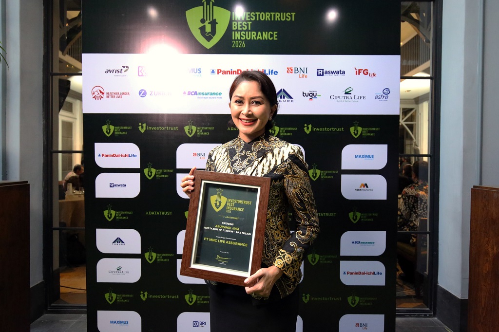 MNC Life Raih Penghargaan Investortrust Best Insurance 2026 Kategori Asuransi Jiwa