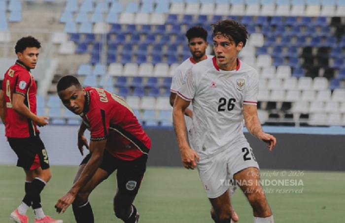 Hasil Babak 1: Timnas Indonesia Ditahan 10 Pemain Timor Leste, Thom Haye Cs Buntu
