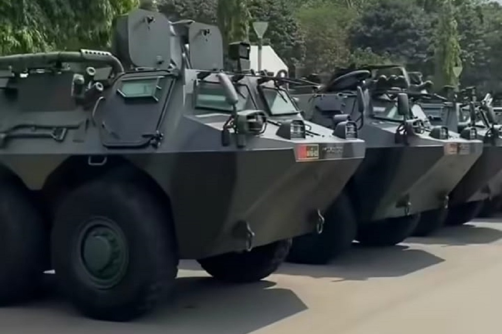 Viral Kendaraan Tempur Berjajar di Monas, Ini Kata Mabes TNI