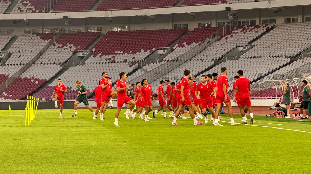 Jelang Timnas Indonesia Vs Vietnam, 2 Pemain Menghilang di Latihan Terakhir 