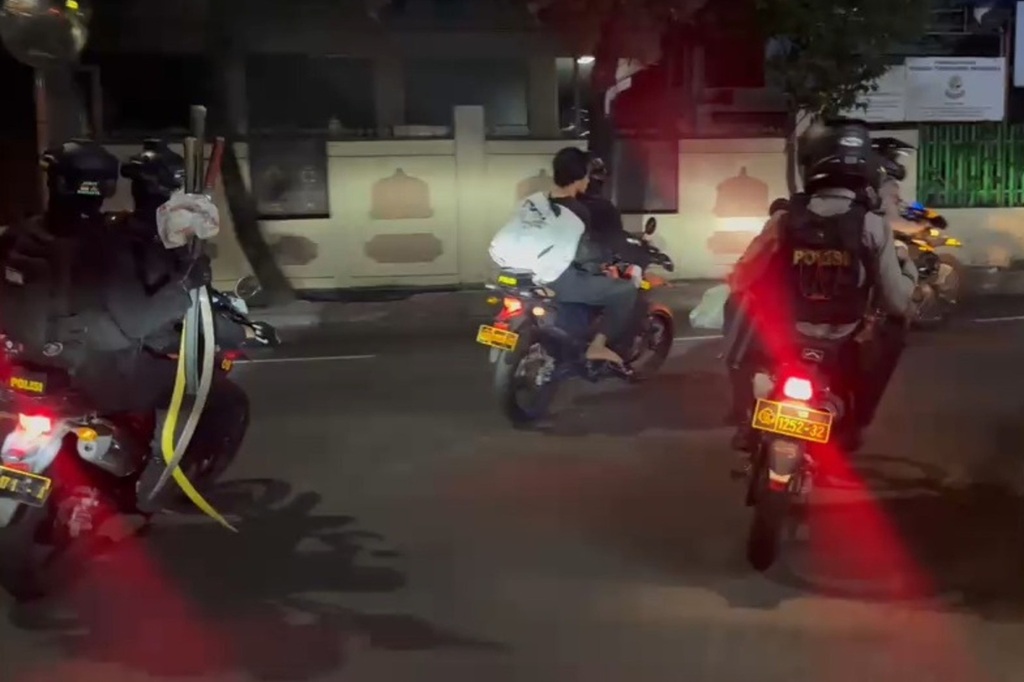 Polisi Bubarkan Tawuran di Jatinegara Jaktim, Tangkap 5 Pemuda