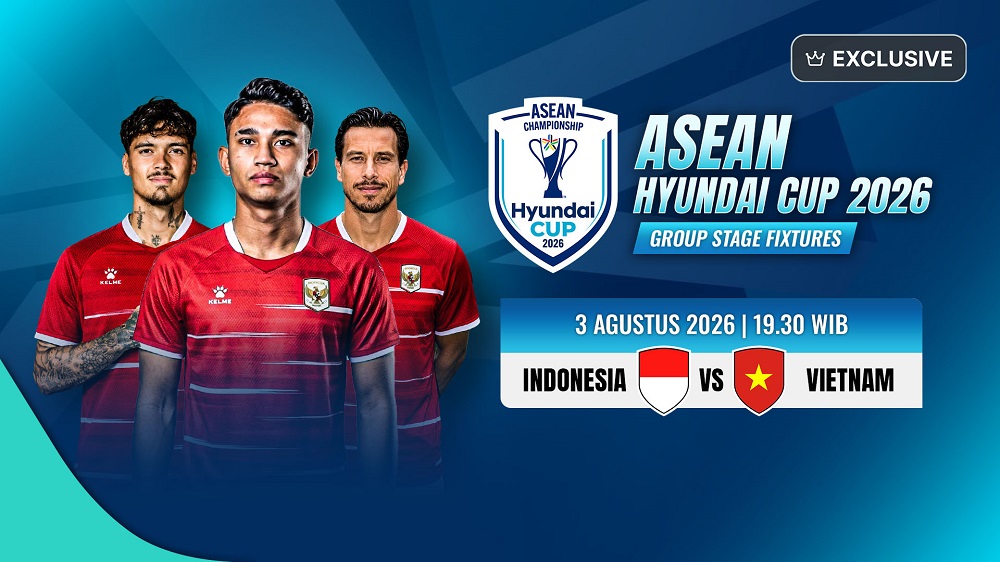 Cara Nonton Link Live Streaming Timnas Indonesia Vs Vietnam Piala AFF 2026 di Vision+ 