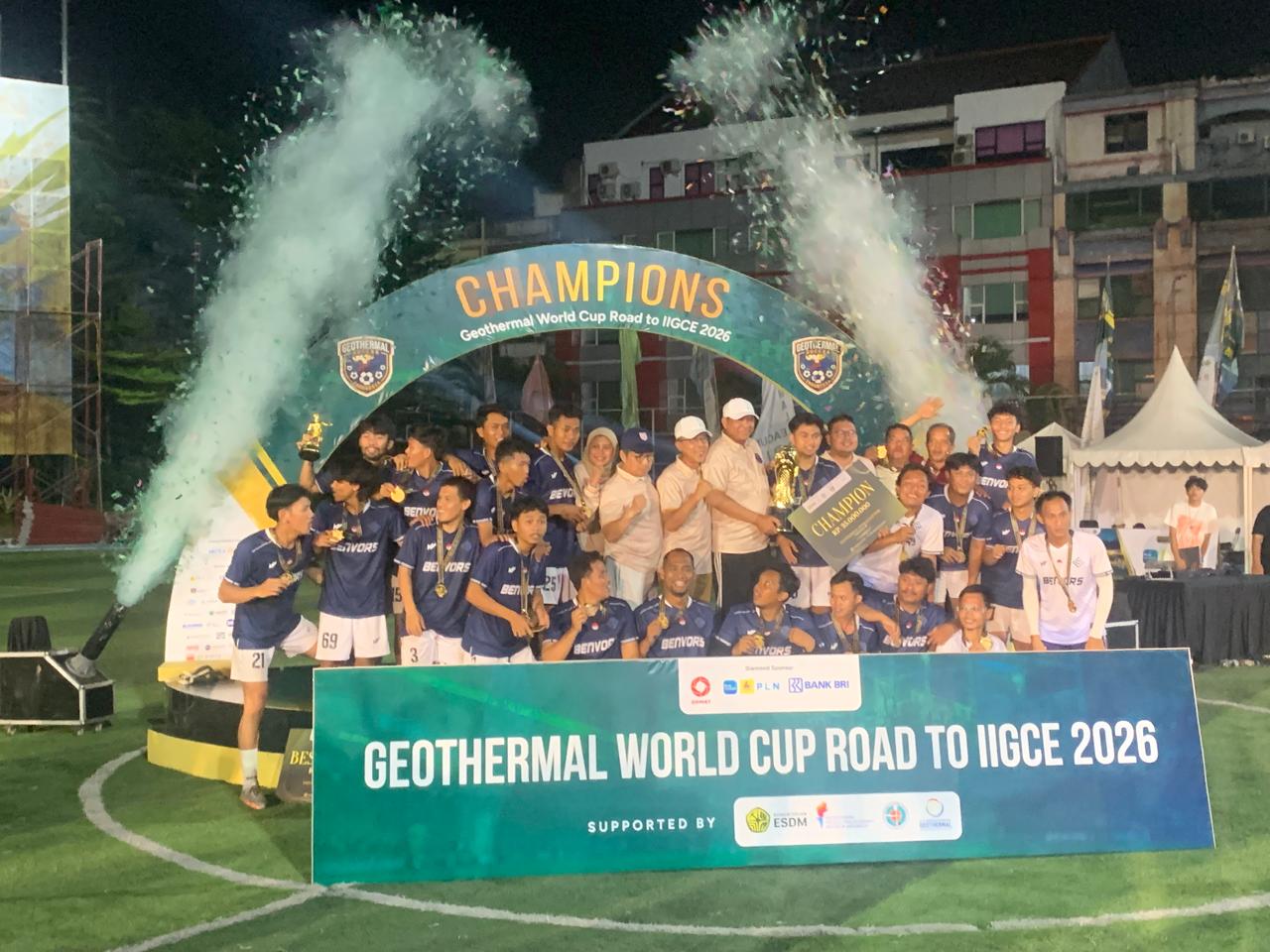 Geothermal World Cup 2026 Pecah! 16 Tim Ramaikan Panggung Persatuan Industri Panas Bumi Indonesia