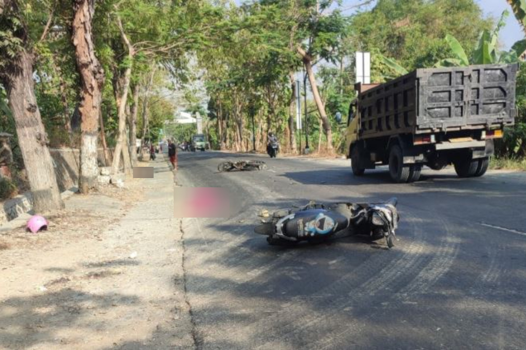 Kecelakaan Maut 3 Motor Tabrakan di Bojonegoro, 1 Orang Tewas 2 Luka-Luka