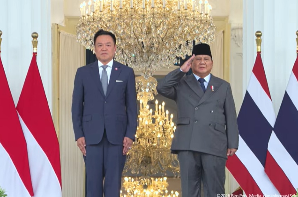 Prabowo Sambut PM Thailand Anutin di Istana Merdeka, Dimeriahkan Tari Jaipong