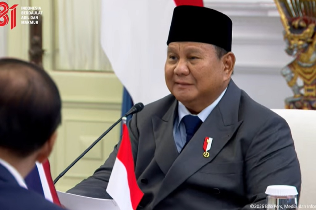 Kelakar Prabowo di Depan PM Thailand: Banyak Orang Kira Bali Ibu Kota Indonesia