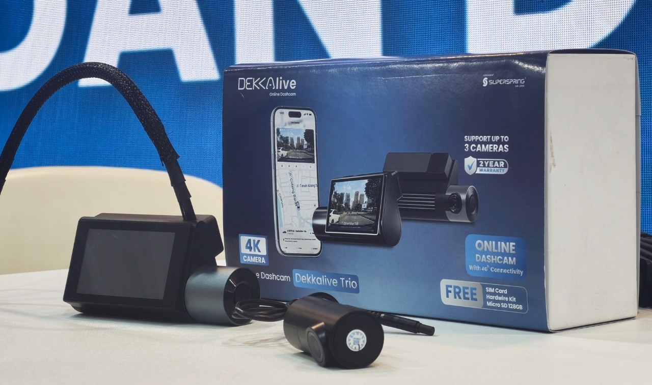 Intip Teknologi Dashcam di GIIAS 2026, Ada yang Bisa Pantau Mobil Jarak Jauh seperti CCTV