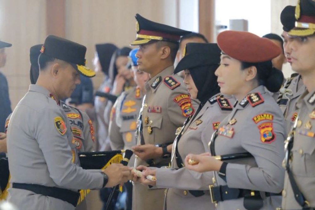 Tongkat Komando Berganti, AKBP Raswidiati Anggraini Jabat Kapolres Lampung Utara
