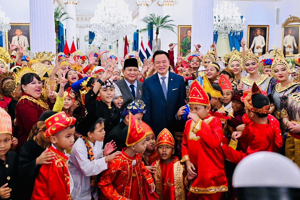 Prabowo Jamu PM Thailand di Istana, Suguhkan Wayang Kulit-Tari Ramayana