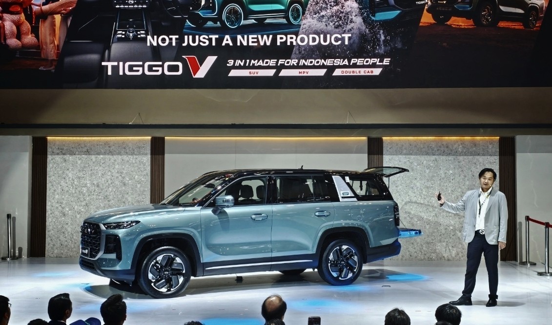 Chery Tiggo V Debut Global di GIIAS 2026, SUV Hybrid Berbodi Bongsor