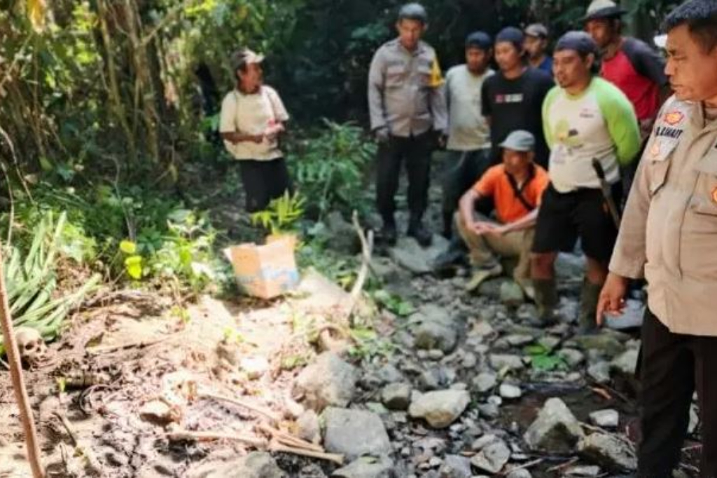 Geger! Kerangka Manusia Ditemukan di Pegunungan Luwuk Timur Banggai