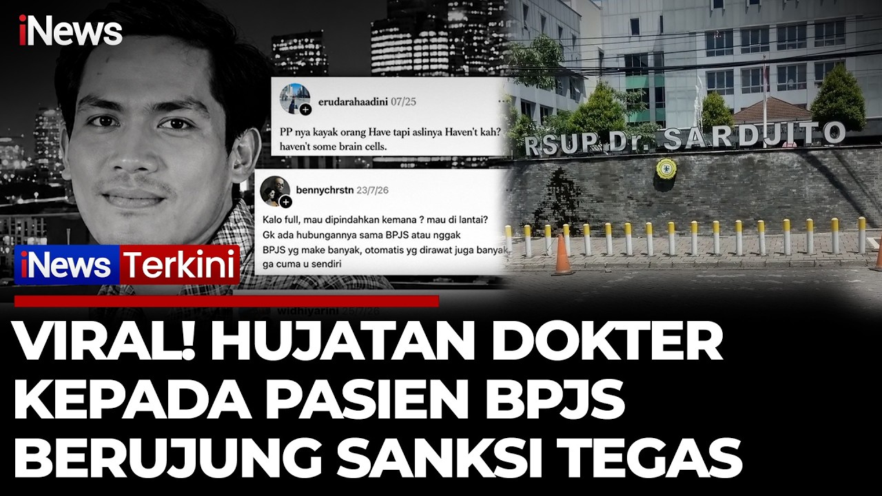 Hujat Pasien BPJS di Medsos, Oknum Dokter PPDS UGM Dinonaktifkan RSUP dr Sardjito
