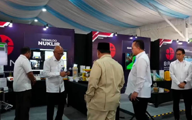 BRIN Paparkan Pengembangan Teknologi Nuklir ke Prabowo, Ungkap Potensi Uranium 89.000 Ton