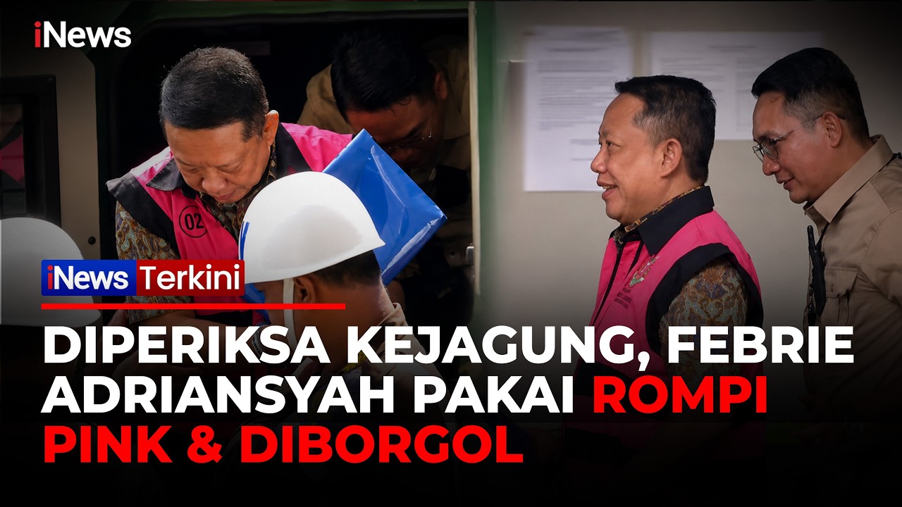 Diangkut Mobil Tahanan dari Rutan KPK, Febrie Adriansyah Pakai Rompi Pink dan Diborgol Tiba di Kejagung