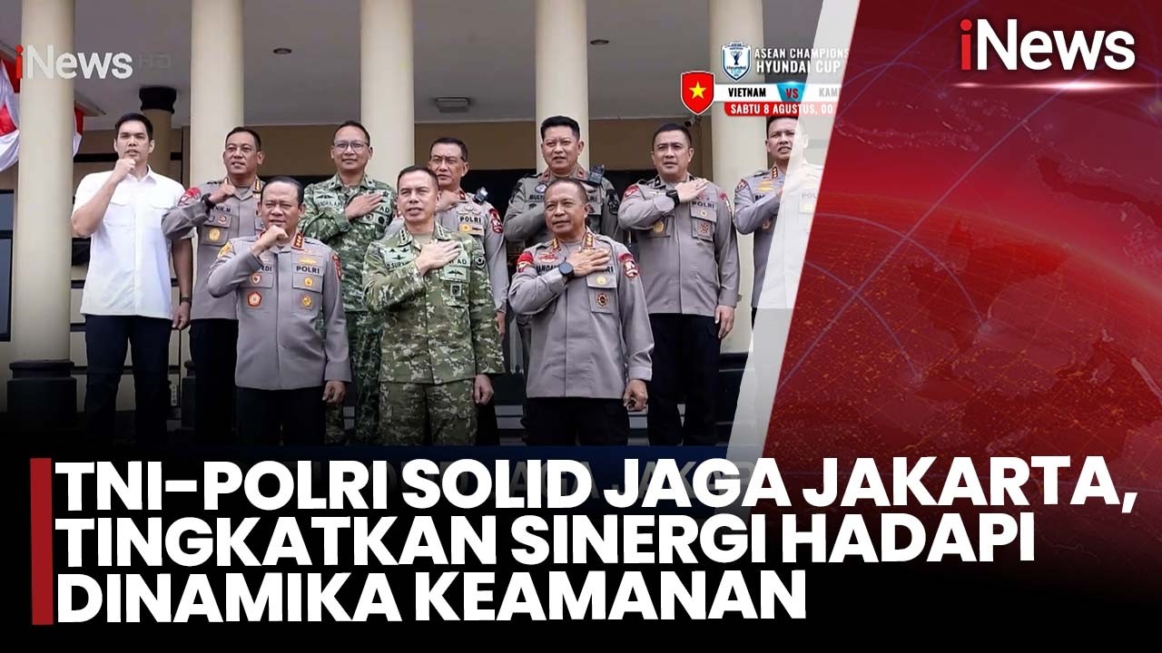 Perkuat Sinergi Keamanan Jakarta, Kapolda Metro dan Pangdam Jaya Silaturahmi ke Mako Brimob