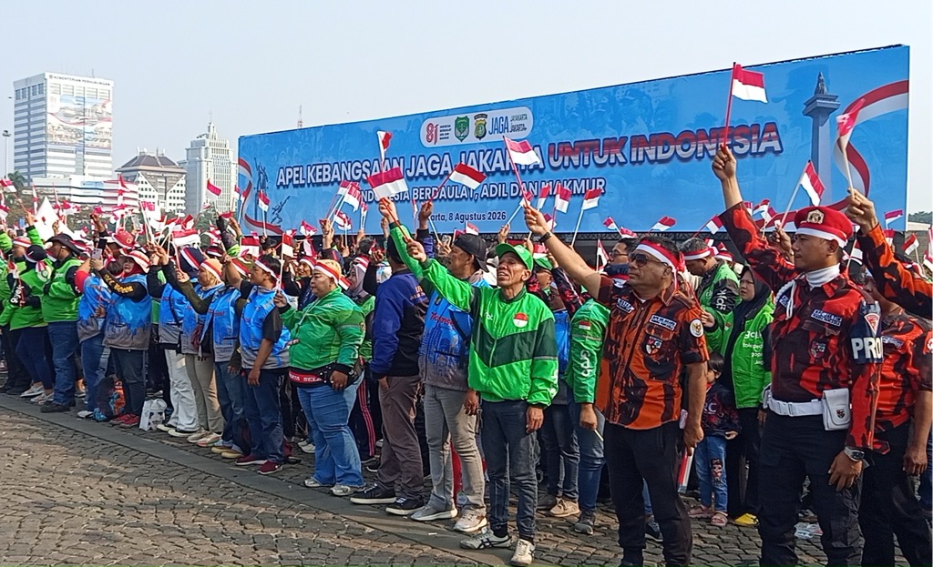 Kapolda Metro-Pangdam Jaya Gelar Apel Kebangsaan Jaga Jakarta, Libatkan Ormas hingga Ojol