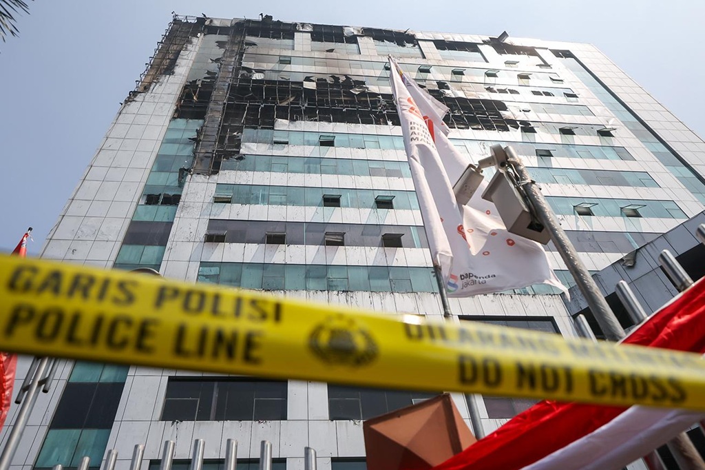 Gedung Bapenda DKI Kebakaran, Dishub Pastikan Layanan Lalu Lintas Tetap Normal