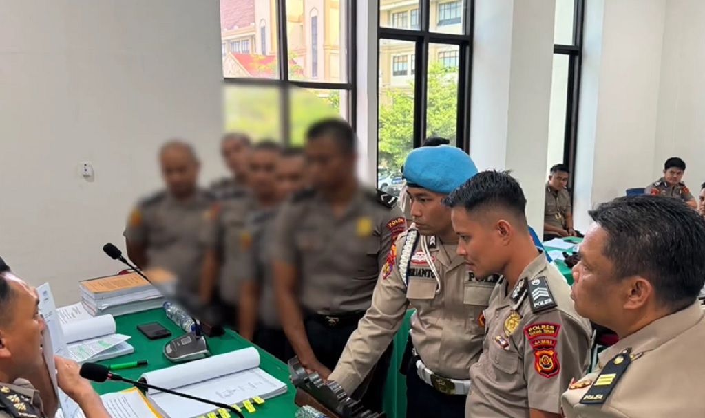 Tok! 5 Oknum Polisi Tersangka Pembunuhan Brigadir Eko di Jambi Dipecat