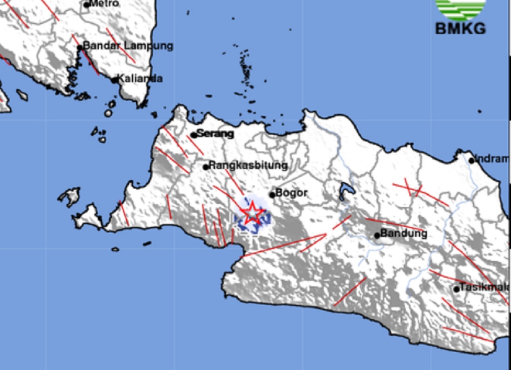 Update Gempa M 3,2 Guncang Bogor, Getaran Dirasakan Kuat di Pamijahan