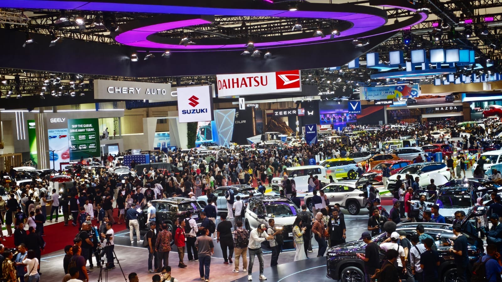 Hari Terakhir GIIAS 2026, Intip Lokasi Booth 43 Merek Mobil di ICE BSD