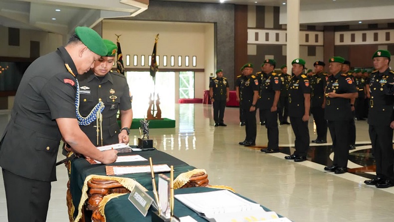 Mutasi Besar di Kodam IV Diponegoro, Sejumlah Jabatan Strategis Berganti