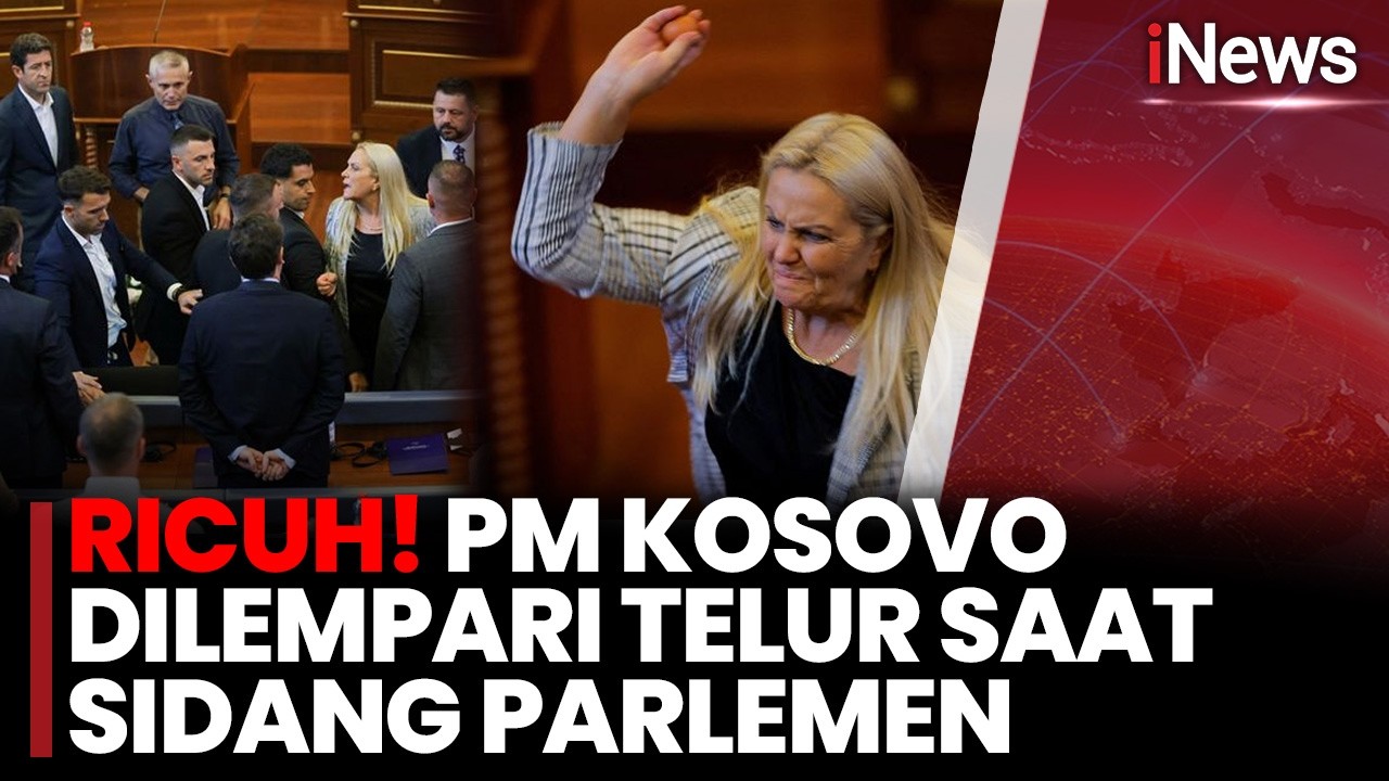 Geger! PM Kosovo Dilempar Telur saat Sidang Parlemen, Politik Makin Memanas