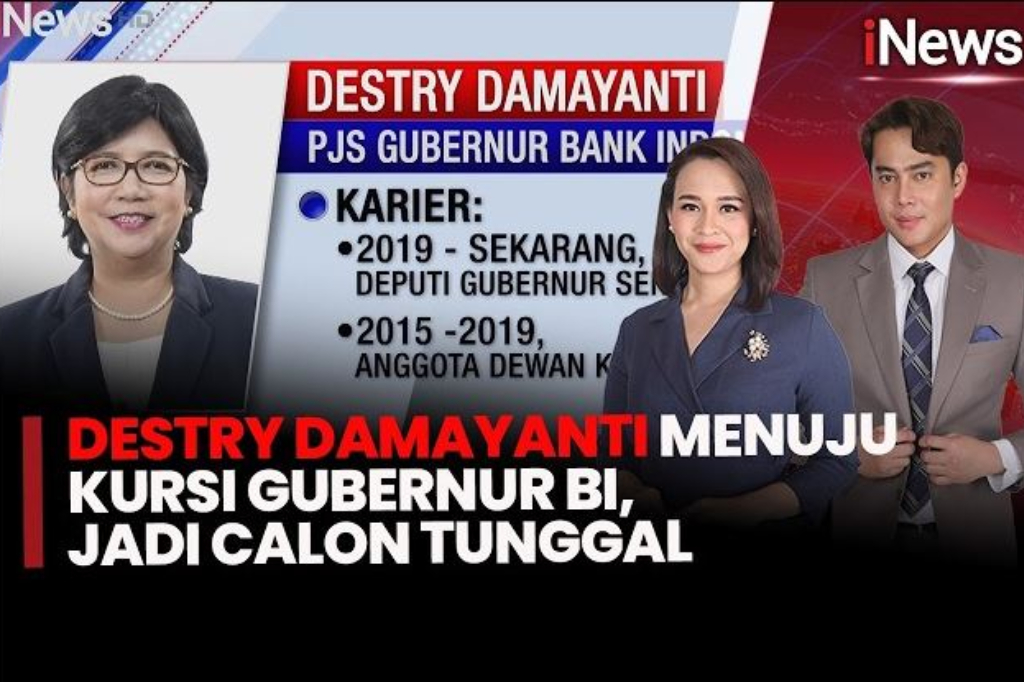 Profil Destry Damayanti, Ekonom Senior yang Jadi Calon Tunggal Gubernur BI