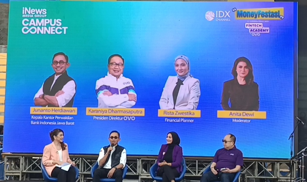 Momen Maba Unpad di iNews Campus Connect Kritis soal Independensi BI di Tengah Pergantian Gubernur