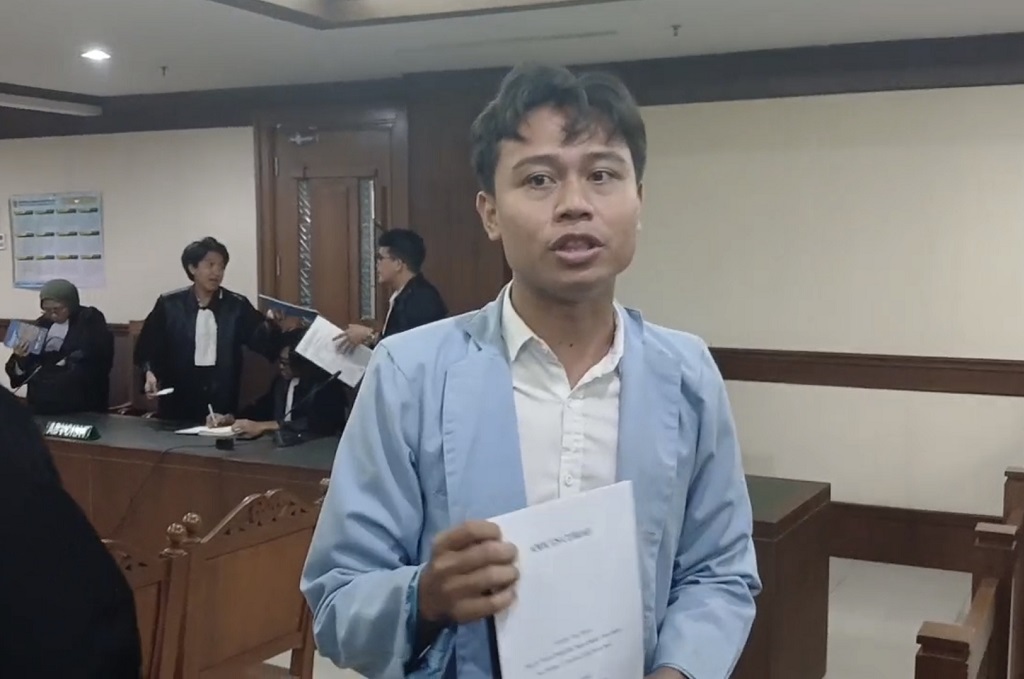 Mahasiswa Unri Khariq Anhar Dituntut 6 Bulan Penjara buntut Postingan Timpa Teks Demo Agustus