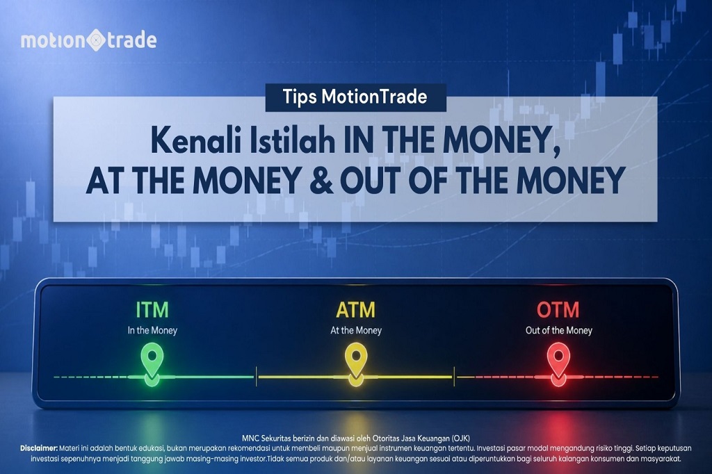 Tips MotionTrade: Kenali Istilah In The Money, At The Money dan Out of The Money pada Waran Terstruktur