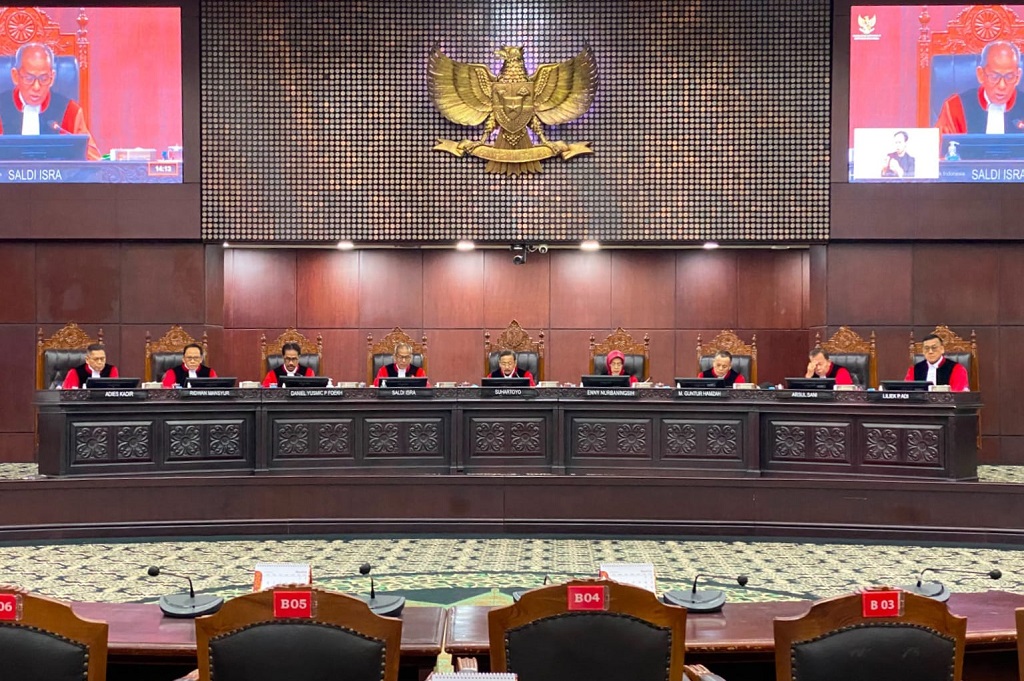 MK: Penghinaan Presiden dan Wapres Tak Bisa Dilaporkan Keluarga hingga Relawan
