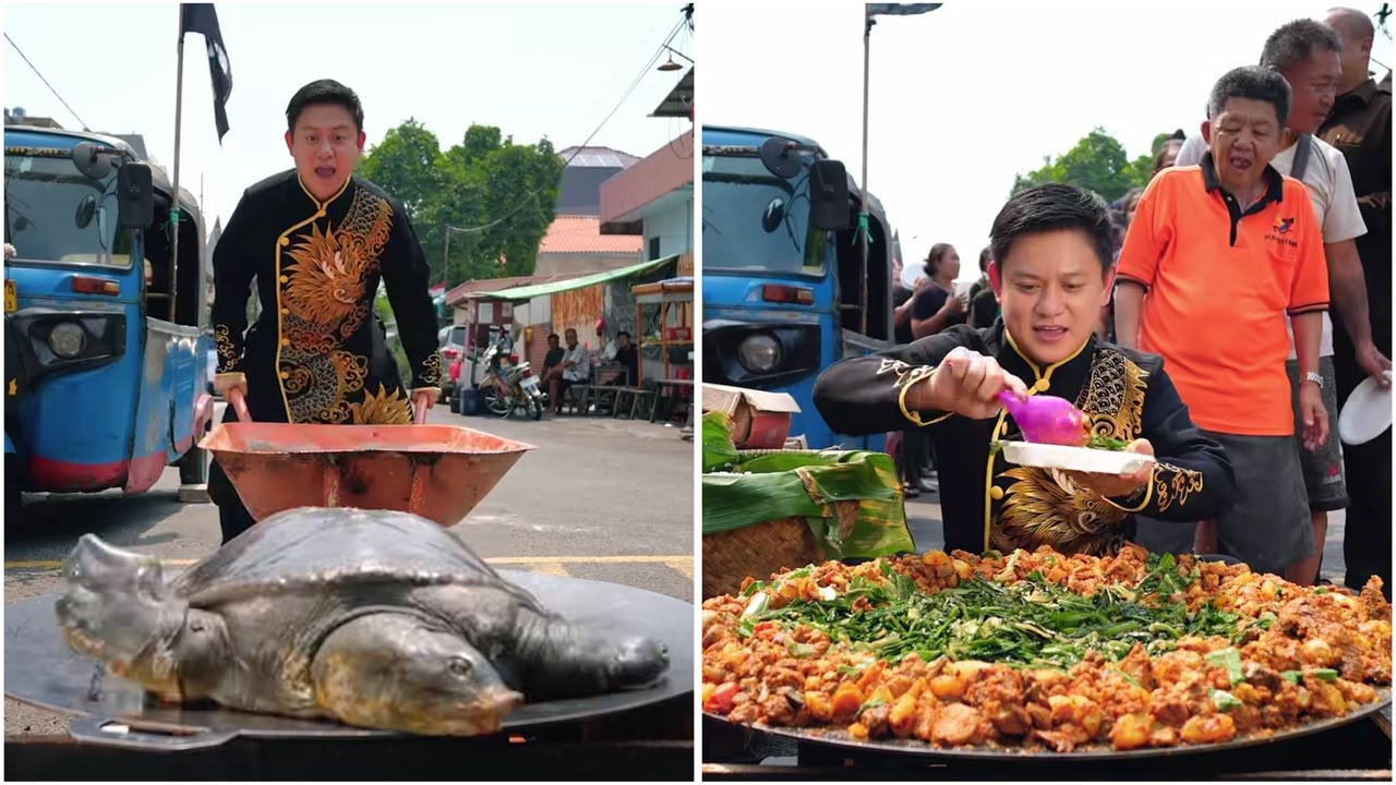 Viral Bobon Santoso Masak Labi-Labi untuk Dimakan Banyak Orang, Ini Fotonya!