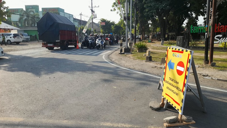 Jembatan Tlobongan Diperbaiki, Jalur Lingkar Utara Sragen Ditutup hingga 17 Agustus