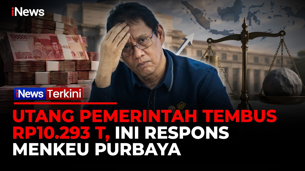 Tanggapi Lonjakan Utang Pemerintah Tembus Rp10.293 Triliun, Menkeu Purbaya Buka Suara