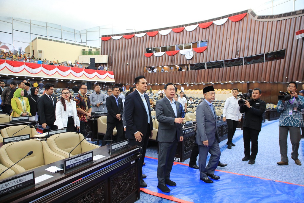 Sidang Tahunan MPR dan Sidang Bersama DPR-DPD Siap Digelar Besok, Sultan Najamudin: Sudah sesuai Planning