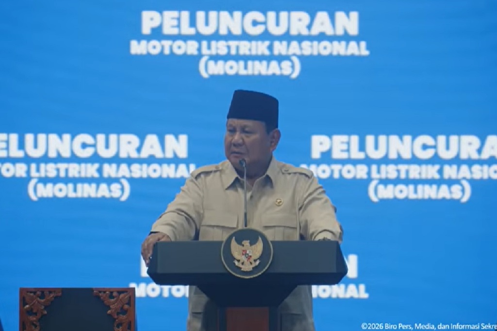Prabowo Resmikan Motor Listrik Nasional: Cicilan Diringankan, Tanpa DP