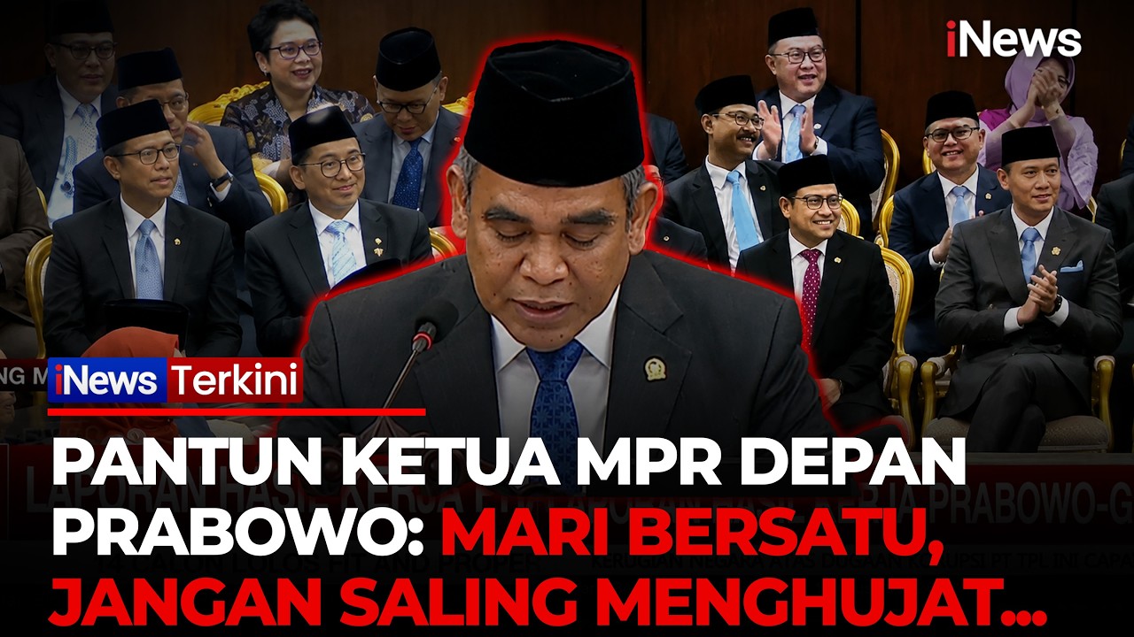 Tutup Pidato di Sidang MPR, Ahmad Muzani Lempar Pantun Berisi Pesan Kerukunan