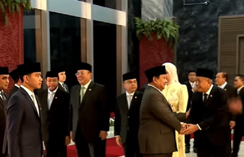 Prabowo dan Gibran Tiba di Kompleks Parlemen Jelang Sidang Tahunan MPR dan Sidang Tahunan DPR-DPD