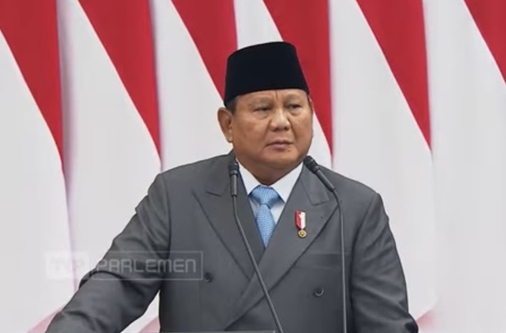 Prabowo Percepat Pidato Kenegaraan karena Mau Salat Jumat: Sebentar, Nggak Lama