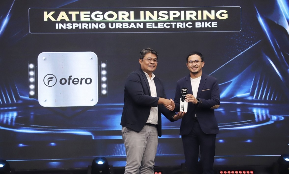 Ofero Stareer 5 Lit Raih Inspiring Urban Electric Bike di Indonesia Automotive Awards 2026