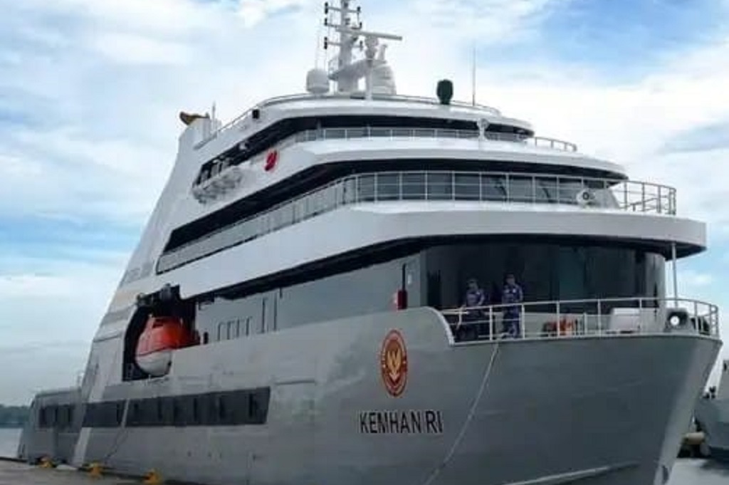 Viral Kapal Pesiar Haji Isam Berlogo Kementerian Pertahanan, Ini Penjelasan Kemhan